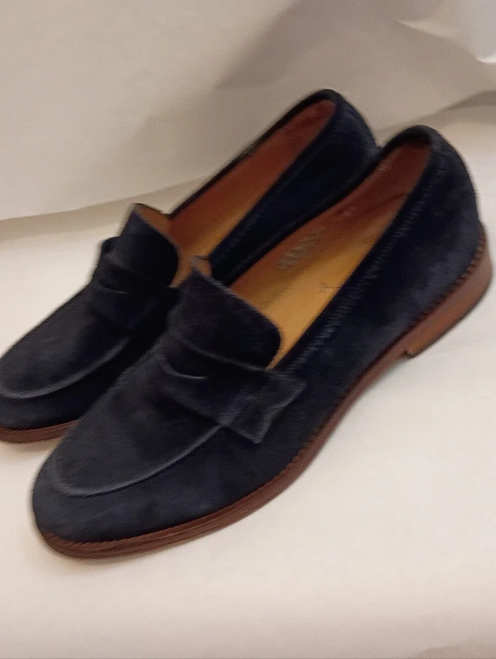 Paul Smith Loafer's Luxury Suede  Leather Shoes Men’s  UK 9